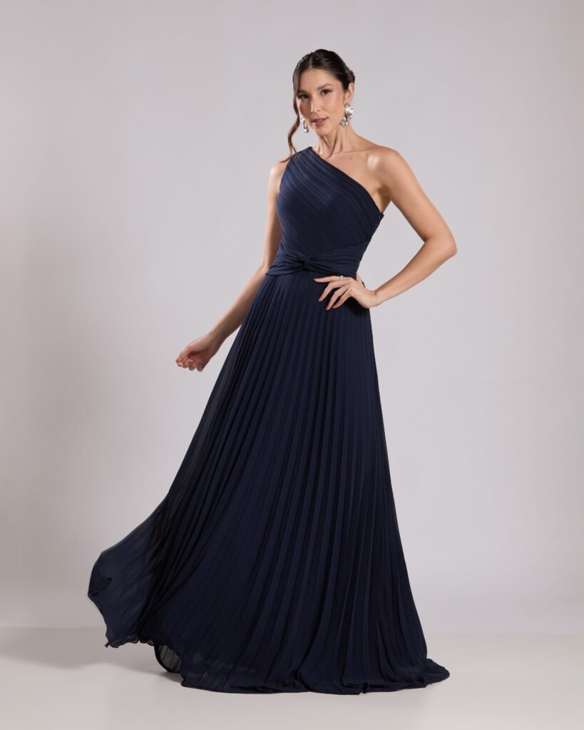Vestido Longo Azul